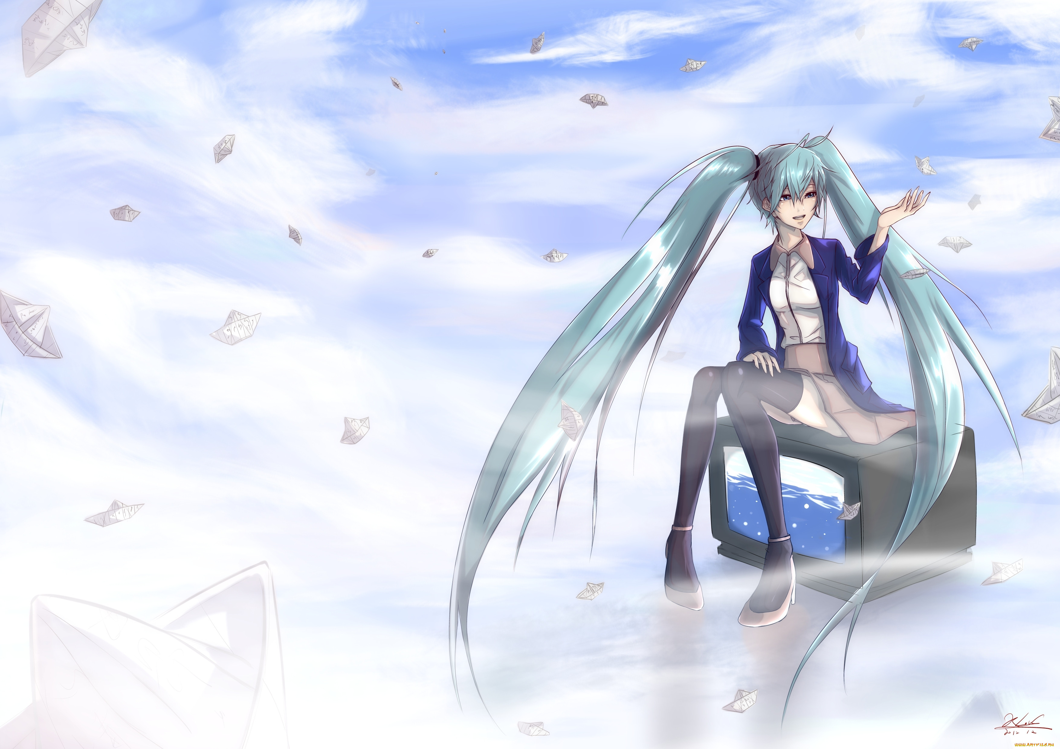 , vocaloid, , , , hatsune, miku, 